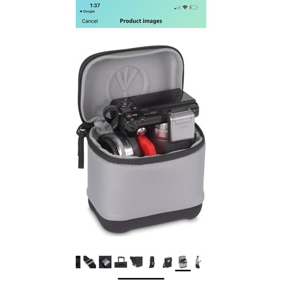 Manfrotto Allegra 10 Stile Plus Messenger Camera Bag Black With Case - Picture 11 of 15